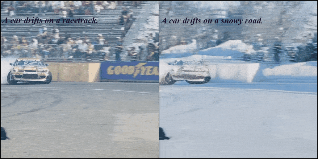 Car drift turn